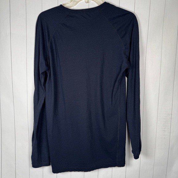 Tyndale FR Fire Resistant CAT1 Base Layer T-shirt Long Sleeve Navy Blue Small - Picture 5 of 7